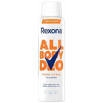 Des. rexona all body aer 150ml fresh citrus* *