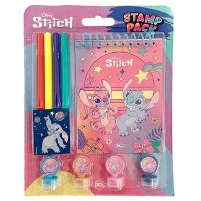 LIVRO INFANTIL COLORIR STAMPOLA PACK STITCHUPETA CARIMBOS UNIDADE D8297 - DCL