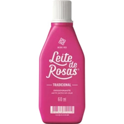LEITE DE ROSA PEQ.60ML, ROSAS TRADICIONAL 60ML