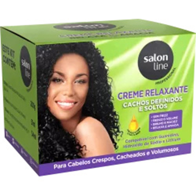 Relaxante sallon line 218g cachos soltos, sline cr relax cachos