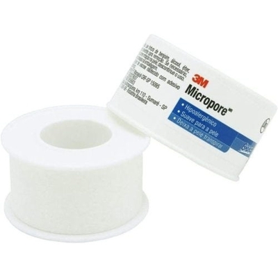 FITA MICROPORE 3M 25X10M BRANCO, MICROPORE 25 X 10 MT 3 M BRASIL