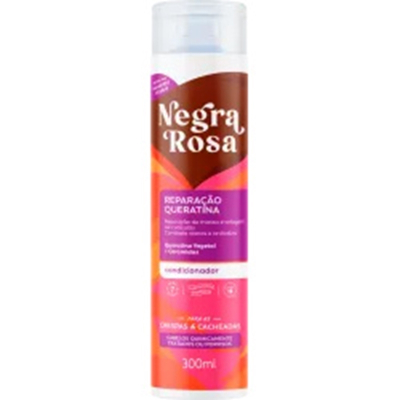 Negra rosa cond rep queratina 300ml