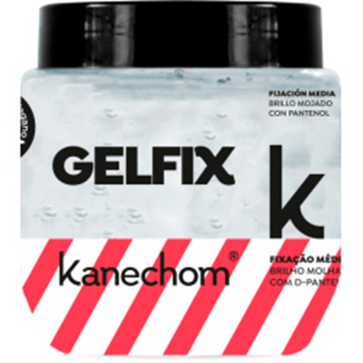 Gel fixador kanechomn incolor 230g, kanechom gel fix brilho molhado incolor 230 gr