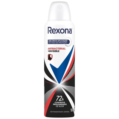 Des. rexona aero fem antibact+invisible 150ml