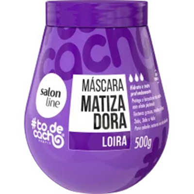 Masc. capilar salon line 500g todecacho matizadora