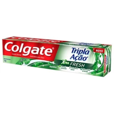 Cr. dent. colgate tripla acao xtra fresh 70g