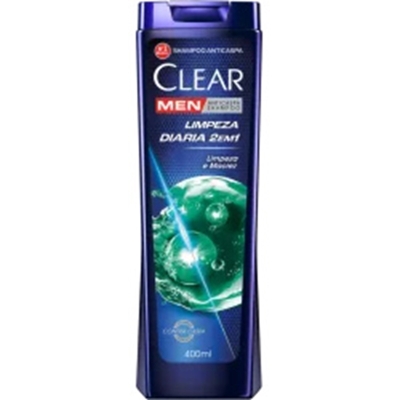 Sh. clear 400ml limp.d anticoceira