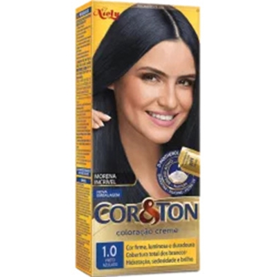 Tint. cor e ton 1 preto azulado