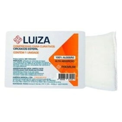 Compressa para curativo luiza 15cmx 30cm unidade - american medical