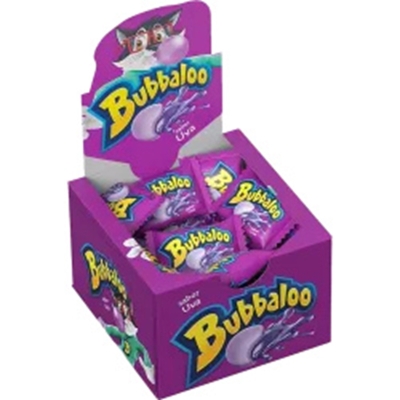 CHICLETE BUBBALOO UVA