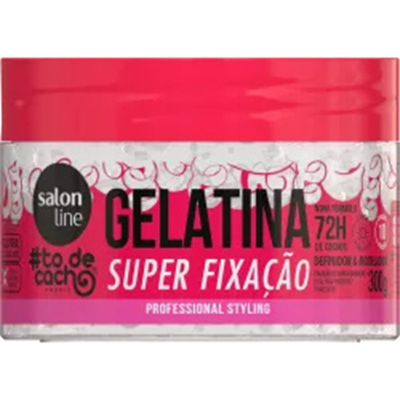 Gelatina salon line 300g todecacho super fixacao