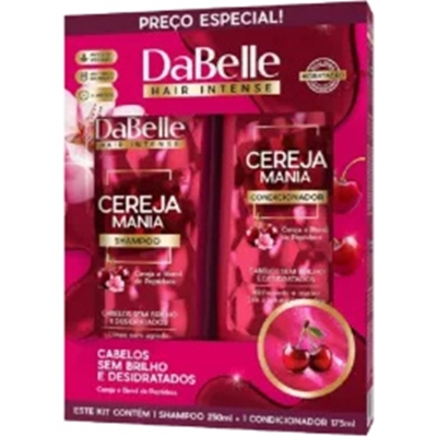Kit sh. dabelle 250ml+cond 175ml mania cereja