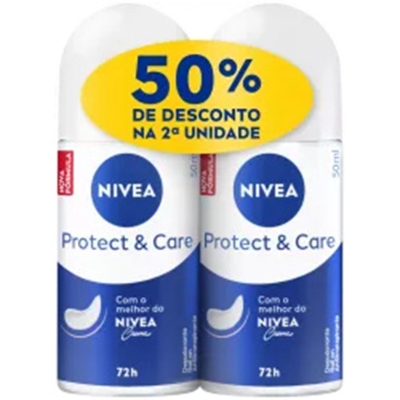 Des. nivea rol 50ml fem protect