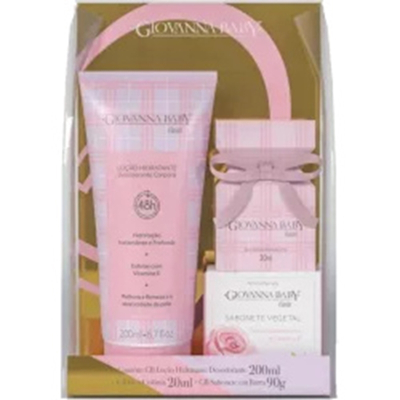 Kit giovanna baby deo col20ml+loc 200ml+sab90g gb classic