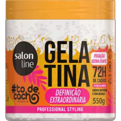 Gelatina todecacho 550g definicao extraord salon line