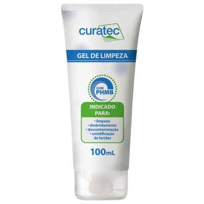 Curatec gel de limpeza antibacteriano com phmb 100 ml