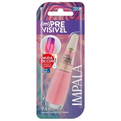ESMALTE IMPALA IMPREVISIVEL CLORIDRATO 8ML GLAMUROS BASIQUINHA 