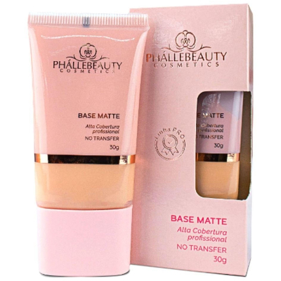 Base matte alta cobertura 05 30g phallebeuty