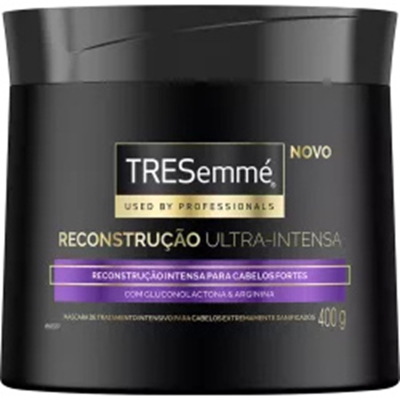 Cr. trat. tresemme 400g recon, tratamento tresemme reconstrucao forca 400 gr