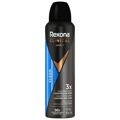 Des. rexona clinical aer clinical clean 150ml