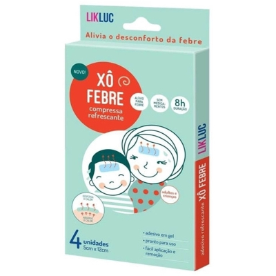 Compressas refrescantes alivio febre 