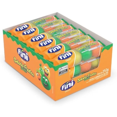 CHICLETE FINI 14G - SALADA DE FRUTAS - UN