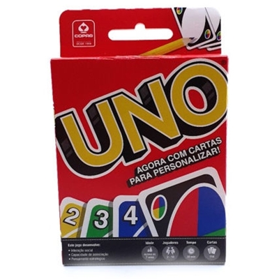 BRINQUEDO JOGO CARTAS UNO MATTEL W2085
