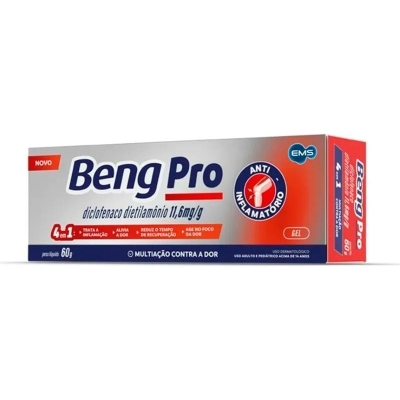 BENGPRO 11,6MG/G 60G GEL DICLOFENACO DIETILAMONIO LEGRAND