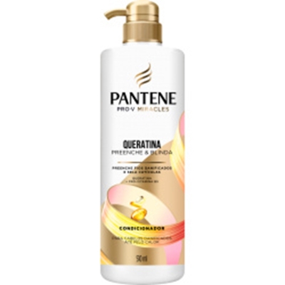 Cond. pantene 510ml pump queratina *