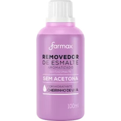 Removedor de esmalte farmax uva 100ml