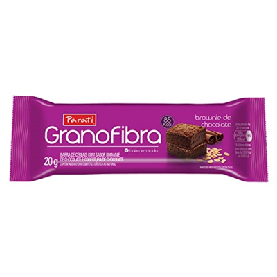 Barra cereal granofibra brownie choc.20g