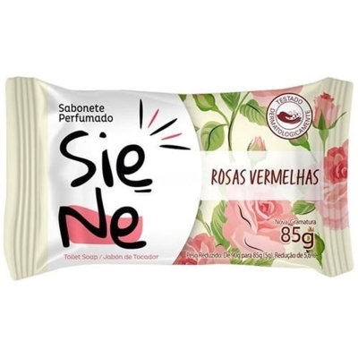 SABONETE SIENE 85G ROSAS VERMELHAS