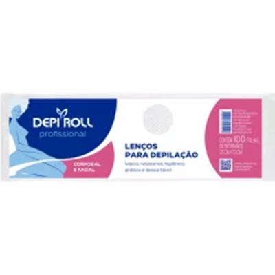 Lencos depiroll 100 unidades, roll lenco branco c100un