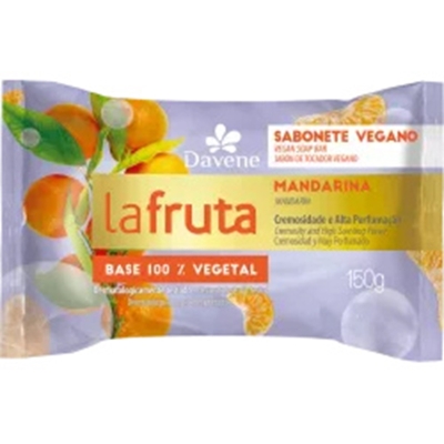 SABONETE LA FRUTA DAVENE 150G MANDARINA 