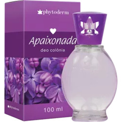 Colonia phytoderm 100ml apaixonada fem, apaixonada 100ml