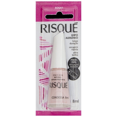 ESMALTE RISQUE CONDESSA CONDES, RISQUE NATURAL CONDESSA