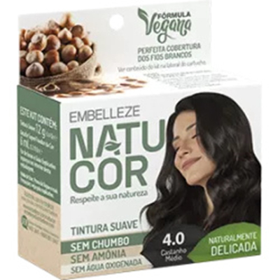 Tint. natucor 4.0 castanho me