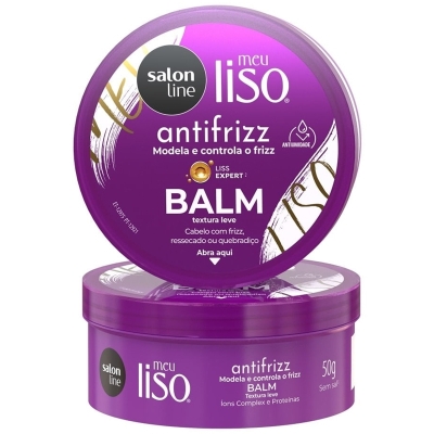 Cond. balm salon line meu liso antifrizz 50g, 050g 