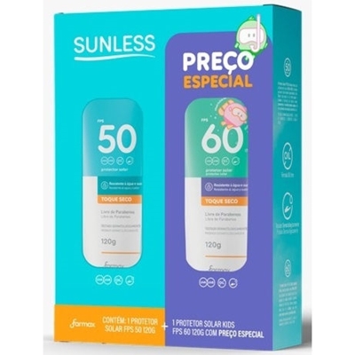 KIT SUNLESS PROT FPS50 120G+KIDS FPS60 120G PR ESP