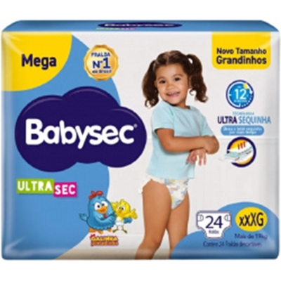 Fr. desc. babysec ultra mega xxxg c/24