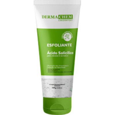 Gel esfoliante dermachem 100g facial acido salicil