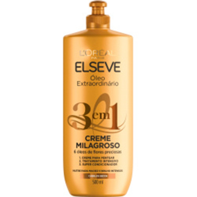 Cr. elseve 3 em 1 oleo extraordinar 500ml