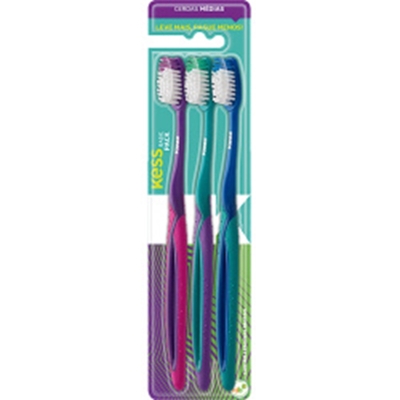 ESCOVA DENTAL KESS 3 UN 2564 MEDIA L3P2, DEN BELLIZ CLIA LEV3 PAG2