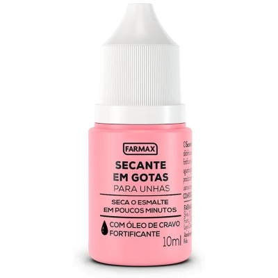 Secante de esmalte farmax gotas 10ml