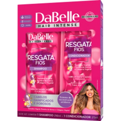 Sh. dabelle 250ml resgata fios+cond 200ml