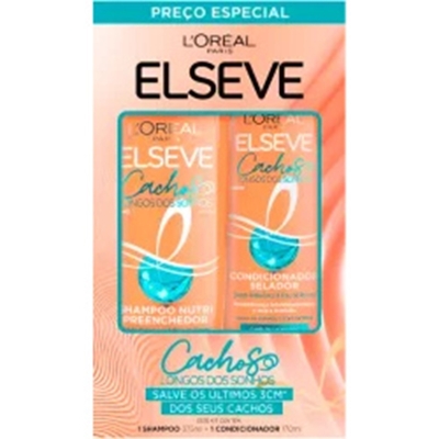 Sh. elseve 375ml+cond. 170ml cachos sonhos kit