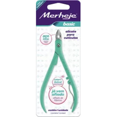 Alicate cuticula merheje basic verde c