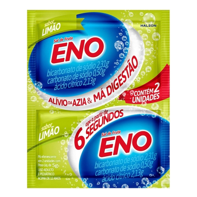 Sal de fruta eno limao 5g envelope limao