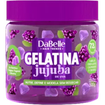 Gelatina dabelle jujuba 500g uva 