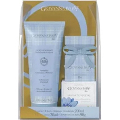 DEO COLONIA GIOVANNA BABY 20ML+LOC 200ML+SABONETE 90G BLUE